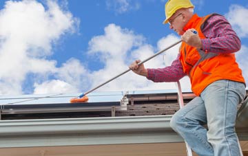 Ward End soft wash roof cleaning